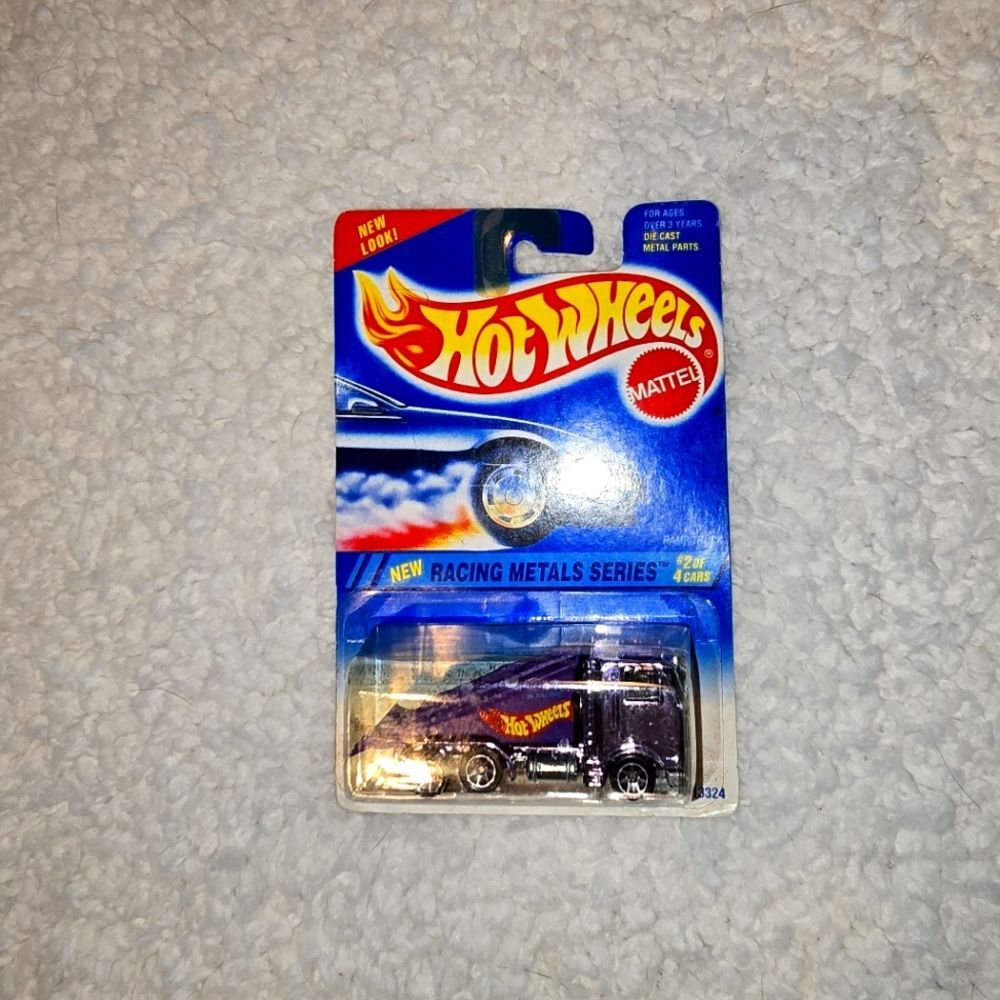 Hot Wheels Race Metals series- Ramp TruckCar #2 of 4